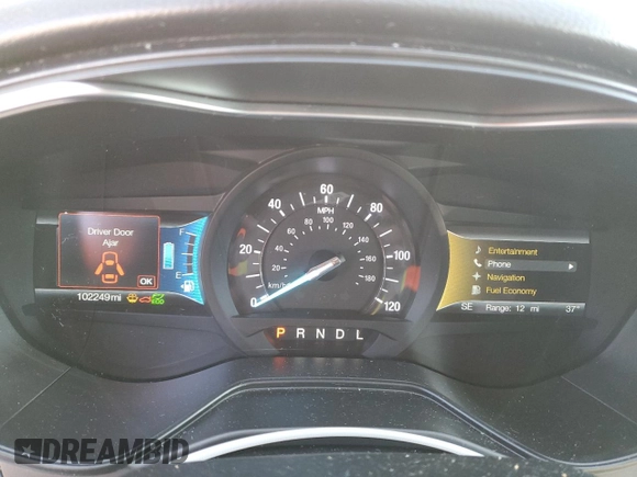 2019 Ford Fusion Hybrid Titanium with VIN 3FA6P0RU0KR181864, listed as a Copart auction lot 68120242 with 102,249 mi miles. Bid and sale history available at carsss.com. Image 9.