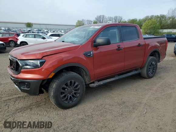 2019 Ford Ranger XL with VIN 1FTER4FH6KLA70586, listed as a Copart auction lot 55027775 with 51,747 mi miles and Clean Title. Bid and sale history available at DreamBid. Image 1.