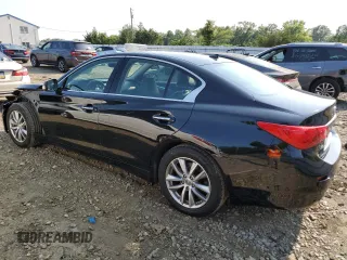 2015 Infiniti Q50 Sport with VIN JN1BV7AR7FM414915, listed as a Copart auction lot 59598875 with 168,160 mi miles and Salvage title. Bid and sale history available at DreamBid. Image 2.