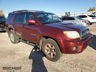 2007 Toyota 4Runner SR5 with VIN JTEBT14R078041962, listed as a Copart auction lot 77937063 with 172,525 mi miles and Salvage Title. Bid and sale history available at carsss.com. Image 4.