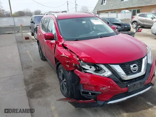 2017 Nissan Rogue SL with VIN JN8AT2MV5HW263238, listed as a IAAI auction lot 41931806 with 46,008 mi miles. Bid and sale history available at carsss.com. Image 1.