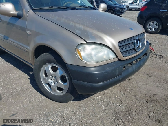 2001 Mercedes-Benz M-Class with VIN 4JGAB54E71A245256, listed as a IAAI auction lot 41697960 with 191,911 mi miles. Bid and sale history available at carsss.com. Image 6.