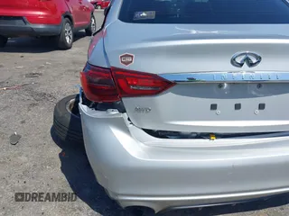2018 Infiniti Q50 3.0t Luxe with VIN JN1EV7AR6JM441920, listed as a IAAI auction lot 41978441 with 126,455 mi miles. Bid and sale history available at carsss.com. Image 17.