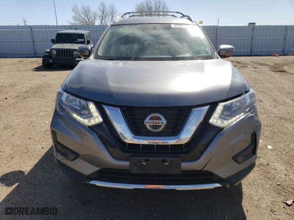 2020 Nissan Rogue SV with VIN JN8AT2MV5LW112179, listed as a Copart auction lot 49501895 with 40,183 mi miles and Salvage Title. Bid and sale history available at carsss.com. Image 5.