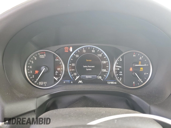 2023 Buick Enclave Premium with VIN 5GAEVBKW1PJ184780, listed as a Copart auction lot 51178575 with 13,185 mi miles and Salvage Title. Bid and sale history available at DreamBid. Image 9.