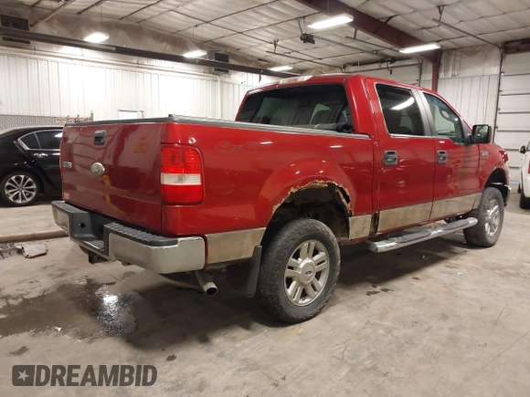 2007 Ford F-150 XLT with VIN 1FTPW14V27KD38734, listed as a IAAI auction lot 42298999 with 247,419 mi miles and . Bid and sale history available at DreamBid. Image 4.