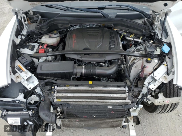 2018 Alfa Romeo Stelvio Ti with VIN ZASFAKBN8J7C03908, listed as a Copart auction lot 47468815 with 62,584 mi miles and Salvage Title. Bid and sale history available at carsss.com. Image 12.