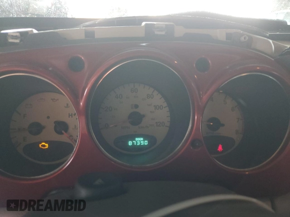 2001 Chrysler PT Cruiser with VIN 3C8FY4BB61T587719, listed as a Copart auction lot 52416675 with 87,390 mi miles and Salvage title. Bid and sale history available at DreamBid. Image 9.
