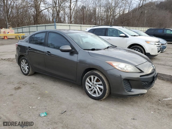 2012 Mazda Mazda3 i Touring with VIN JM1BL1VG9C1511684, listed as a Copart auction lot 88691805 with 158,957 mi miles and Salvage Title. Bid and sale history available at carsss.com. Image 4.