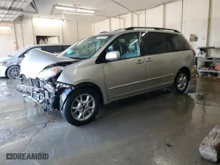 2004 Toyota Sienna XLE with VIN 5TDZA22C04S158929, listed as a Copart auction lot 48628355 with 188,399 mi miles and Salvage Title. Bid and sale history available at carsss.com. Image 1.