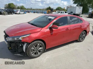 2024 Kia Forte LXS with VIN 3KPF24AD8RE705713, listed as a Copart auction lot 47215265 with 11,951 mi miles and Non Repairable. Bid and sale history available at carsss.com. Image 1.