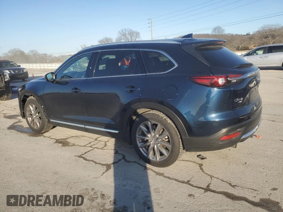 2021 Mazda CX-9 Carbon Edition with VIN JM3TCBDY3M0520450, listed as a Copart auction lot 42595065 with 40,434 mi miles and Salvage title. Bid and sale history available at DreamBid. Image 2.