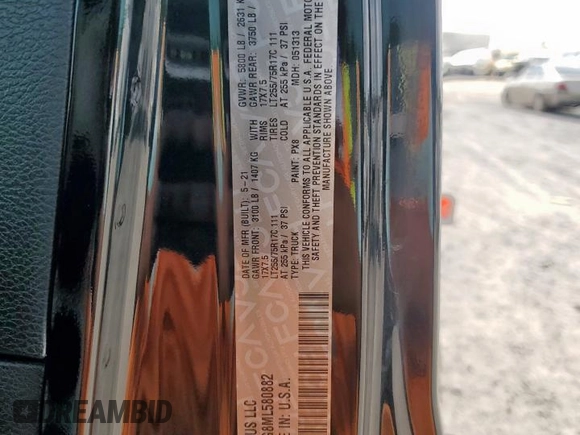 2021 Jeep Gladiator Freedom with VIN 1C6HJTAG8ML580882, listed as a Copart auction lot 57690885 with Not provided miles and Salvage title. Bid and sale history available at DreamBid. Image 12.