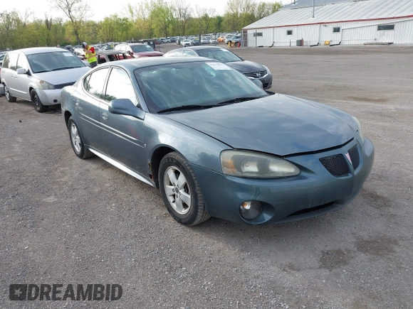 2006 Pontiac Grand Prix with VIN 2G2WP552661248185, listed as a IAAI auction lot 42111078 with 98,387 mi miles. Bid and sale history available at carsss.com. Image 1.