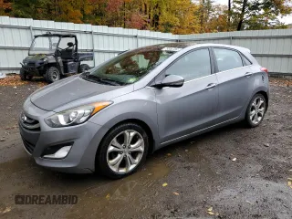 2013 Hyundai Elantra GT with VIN KMHD35LEXDU149555, listed as a Copart auction lot 75856704 with 141,686 mi miles and Salvage Title. Bid and sale history available at carsss.com. Image 1.