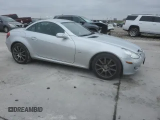 2008 Mercedes-Benz SLK-Class 3.0L with VIN WDBWK54F28F181903, listed as a Copart auction lot 46218965 with 79,110 mi miles and Salvage Title. Bid and sale history available at carsss.com. Image 4.