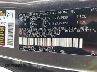 2022 Toyota Highlander XSE z VIN 5TDLZRBH2NS218214, wystawiony jako IAAI lot #40988121 z przebiegiem 56 988 mil mil oraz . Historia ofert i sprzedaży dostępna na DreamBid. Obrazek 9.