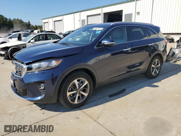 2019 Kia Sorento EX Sport V6 with VIN 5XYPH4A59KG531302, listed as a Copart auction lot 78067424 with 113,304 mi miles and Salvage Title. Bid and sale history available at carsss.com. Image 1.