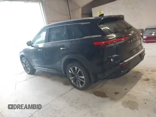 2023 Infiniti QX60 Luxe with VIN 5N1DL1FR9PC353992, listed as a IAAI auction lot 41545383 with 34,835 mi miles and . Bid and sale history available at DreamBid. Image 3.