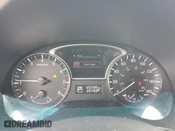 2014 Nissan Altima 2.5 S with VIN 1N4AL3APXEC326263, listed as a Copart auction lot 54184225 with 120,232 mi miles and Salvage Title. Bid and sale history available at carsss.com. Image 9.