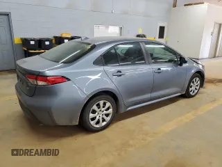 2022 Toyota Corolla LE with VIN 5YFEPMAEXNP324976, listed as a Copart auction lot 48889335 with 79,714 mi miles and Salvage Title. Bid and sale history available at carsss.com. Image 3.