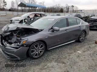 2020 Acura RLX Hybrid Advance Pkg with VIN JH4KC2F90LC000194, listed as a Copart auction lot 46060065 with 63,525 mi miles and Salvage Title. Bid and sale history available at carsss.com. Image 1.