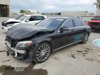 2015 Mercedes-Benz S 550 with VIN WDDUG8FBXFA079688, listed as a Copart auction lot 54261915 with 103,225 mi miles and Salvage Title. Bid and sale history available at DreamBid. Image 1.