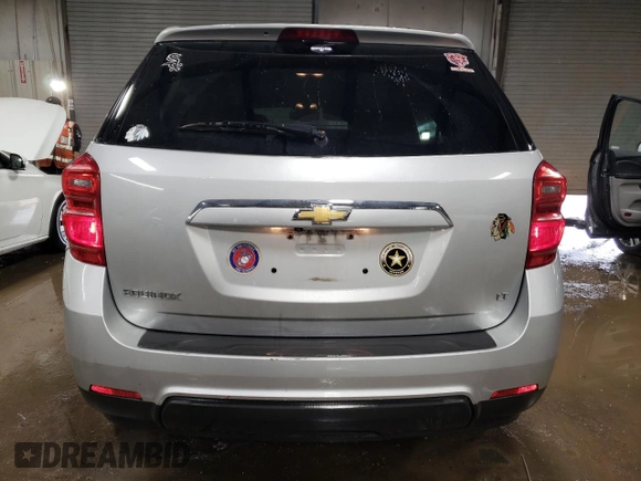 2017 Chevrolet Equinox LT with VIN 2GNALCEK8H1612851, listed as a Copart auction lot 49348565 with 116,904 mi miles and Salvage Title. Bid and sale history available at carsss.com. Image 6.