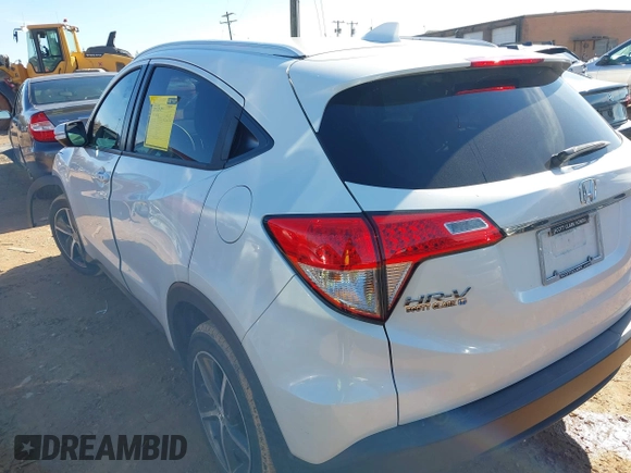 2022 Honda HR-V EX with VIN 3CZRU6H51NM721926, listed as a IAAI auction lot 41567676 with 57,615 mi miles. Bid and sale history available at carsss.com. Image 3.
