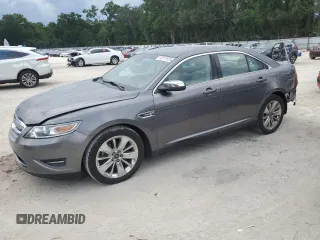 2011 Ford Taurus Limited z VIN 1FAHP2FW3BG184887, wystawiony jako Copart lot #60717875 z przebiegiem 196 102 mil mil oraz Szkoda całkowita • Salvage title. Historia ofert i sprzedaży dostępna na DreamBid. Obrazek 1.