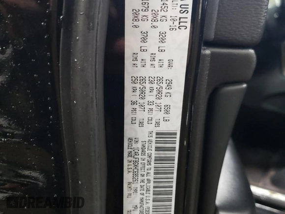 2017 Jeep Grand Cherokee Limited with VIN 1C4RJFBGXHC695261, listed as a Copart auction lot 47649375 with 97,153 mi miles and Salvage Title. Bid and sale history available at carsss.com. Image 12.