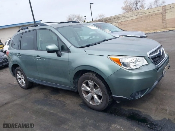 2015 Subaru Forester 2.5i Premium with VIN JF2SJADC9FH820850, listed as a IAAI auction lot 41734367 with 125,829 mi miles. Bid and sale history available at carsss.com. Image 13.