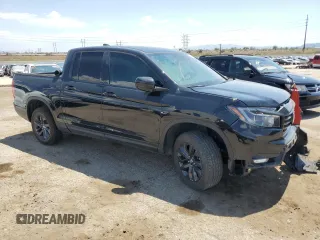 2023 Honda Ridgeline Sport with VIN 5FPYK3F11PB043473, listed as a Copart auction lot 62365625 with 31,031 mi miles and Salvage title. Bid and sale history available at DreamBid. Image 4.