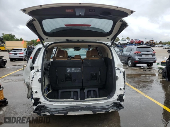 2024 Kia Carnival EX with VIN KNDNC5H35R6401496, listed as a Copart auction lot 72206194 with 15,706 mi miles and Salvage Title. Bid and sale history available at carsss.com. Image 6.