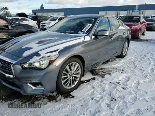 2019 Infiniti Q50 3.0t LUXE with VIN JN1EV7AR4KM552600, listed as a Copart auction lot 84406484 with 48,506 mi miles and Clean Title. Bid and sale history available at carsss.com. Image 11.