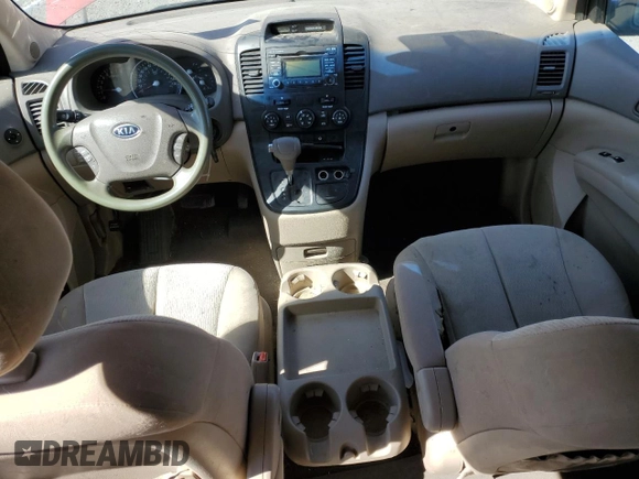 2012 Kia Sedona LX with VIN KNDMG4C74C6433769, listed as a Copart auction lot 69897564 with 161,793 mi miles and Salvage Title. Bid and sale history available at carsss.com. Image 8.