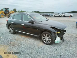 2017 Infiniti QX50 with VIN JN1BJ0RP1HM388885, listed as a Copart auction lot 53491063 with 81,348 mi miles. Bid and sale history available at carsss.com. Image 4.
