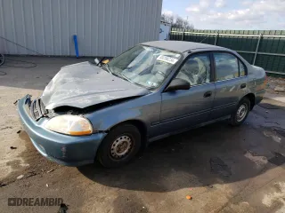 1996 Honda Civic DX with VIN 2HGEJ6627TH519109, listed as a Copart auction lot 80286234 with 149,482 mi miles and Salvage Title. Bid and sale history available at carsss.com. Image 1.