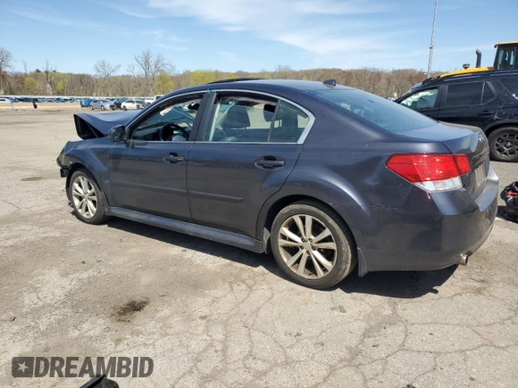2013 Subaru Legacy Limited with VIN 4S3BMBK67D3035763, listed as a Copart auction lot 54105765 with Not Provided miles and Salvage Title. Bid and sale history available at DreamBid. Image 2.