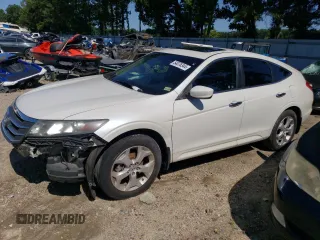 2010 Honda Accord Crosstour EX-L with VIN 5J6TF2H5XAL013615, listed as a Copart auction lot 54076344 with 97,882 mi miles and Salvage Title. Bid and sale history available at carsss.com. Image 1.