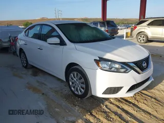 2016 Nissan Sentra S with VIN 3N1AB7AP9GL665997, listed as a IAAI auction lot 42095863 with 96,919 mi miles. Bid and sale history available at carsss.com. Image 1.