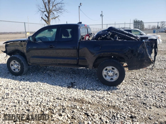 2020 Toyota Tacoma SR z VIN 5TFSX5EN1LX072696, wystawiony jako Copart lot #44398584 z przebiegiem 18 338 mil mil oraz Nie do naprawy • Non repairable. Historia ofert i sprzedaży dostępna na DreamBid. Obrazek 2.