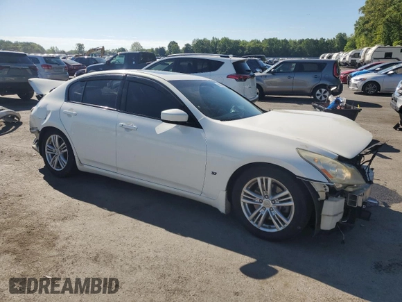2013 Infiniti G37 x z VIN JN1CV6AR2DM760026, wystawiony jako Copart lot #56055755 z przebiegiem 138 153 mil mil oraz Szkoda całkowita • Salvage title. Historia ofert i sprzedaży dostępna na DreamBid. Obrazek 4.