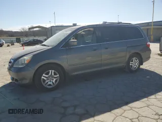 2007 Honda Odyssey EX-L with VIN 5FNRL38647B443062, listed as a Copart auction lot 48569805 with 190,891 mi miles and Clean Title. Bid and sale history available at carsss.com. Image 1.