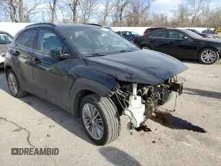2020 Hyundai Kona SEL with VIN KM8K2CAA3LU563788, listed as a Copart auction lot 45862305 with 60,876 mi miles and Salvage Title. Bid and sale history available at DreamBid. Image 4.