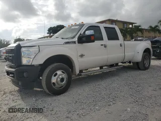 2016 Ford F-350 Lariat with VIN 1FT8W3DT4GED09118, listed as a Copart auction lot 64122675 with 412,383 mi miles and Clean title. Bid and sale history available at DreamBid. Image 1.