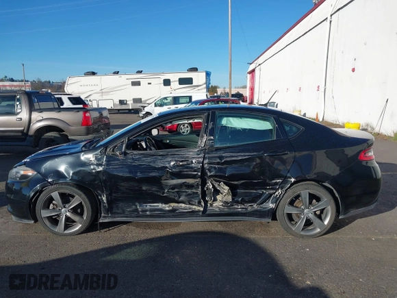 2016 Dodge Dart GT with VIN 1C3CDFEB7GD607826, listed as a IAAI auction lot 41523293 with 134,636 mi miles. Bid and sale history available at carsss.com. Image 14.