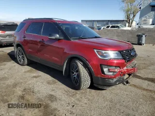 2017 Ford Explorer Sport with VIN 1FM5K8GT8HGD43510, listed as a Copart auction lot 51639995 with 751,058 mi miles and Salvage Title. Bid and sale history available at carsss.com. Image 4.