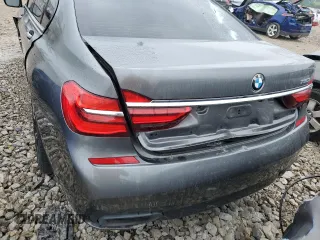 2017 BMW 7 Series 750i with VIN WBA7F0C33HGM22010, listed as a Copart auction lot 45919333 with 0 mi miles. Bid and sale history available at carsss.com. Image 6.