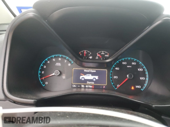 2019 Chevrolet Colorado 2WD Z71 with VIN 1GCGSDEN7K1202545, listed as a Copart auction lot 55469215 with 83,786 mi miles and Clean title. Bid and sale history available at DreamBid. Image 9.